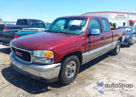 2000 GMC Sierra 1500 Sl from USA, damaged, VIN 2GTEC19V7Y1373831